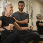 vista-lateral-de-pessoas-na-aula-de-pilates