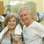 beautiful elderly couple