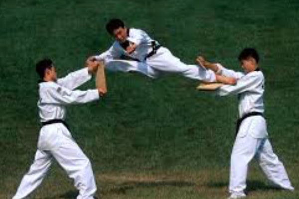 Taekwondo chutes: tipos de golpes com os pés!