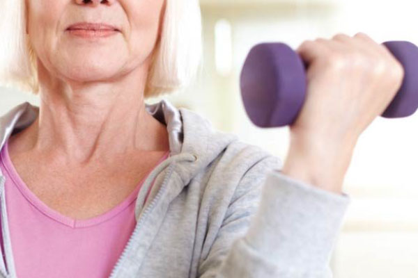 Exercícios de musculação para idosos