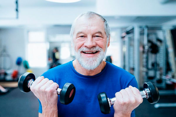 Musculação para idosos com osteoporose