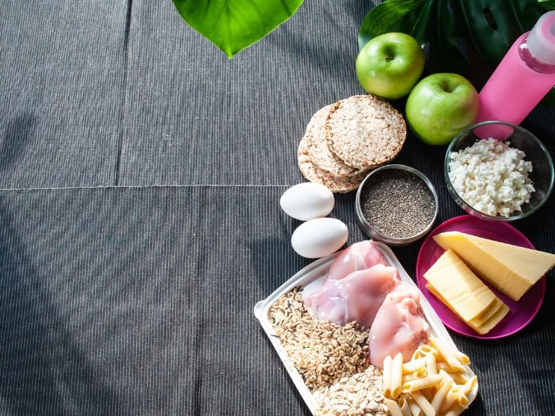 alimentação para hipertrofia - nutrientes