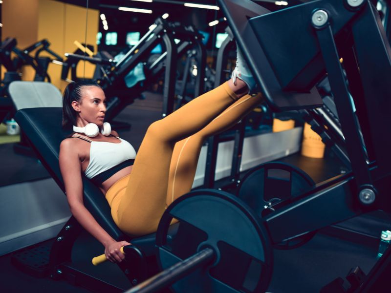 leg press inclinado